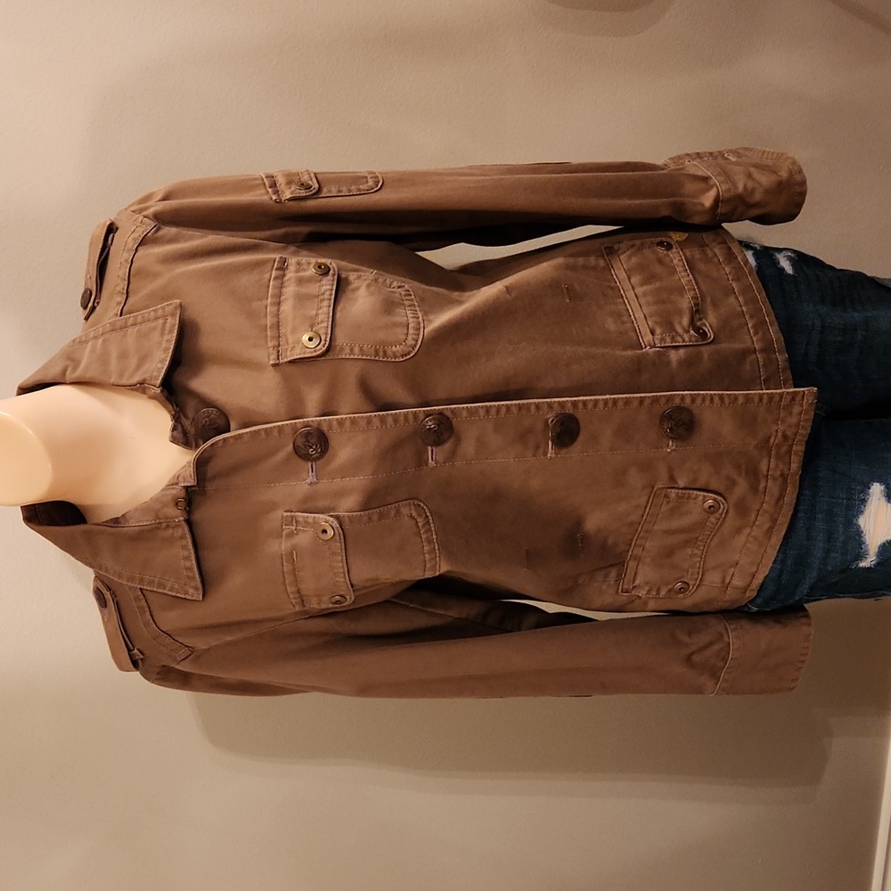 JCrew Brown Utility Jacket